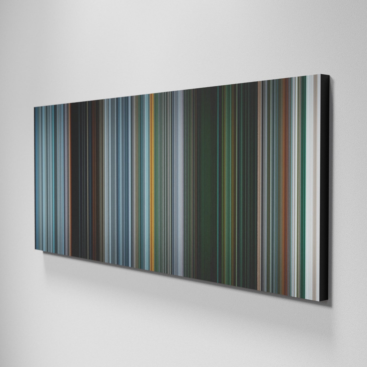 Side view of Basic of Gravity Frome on the wall