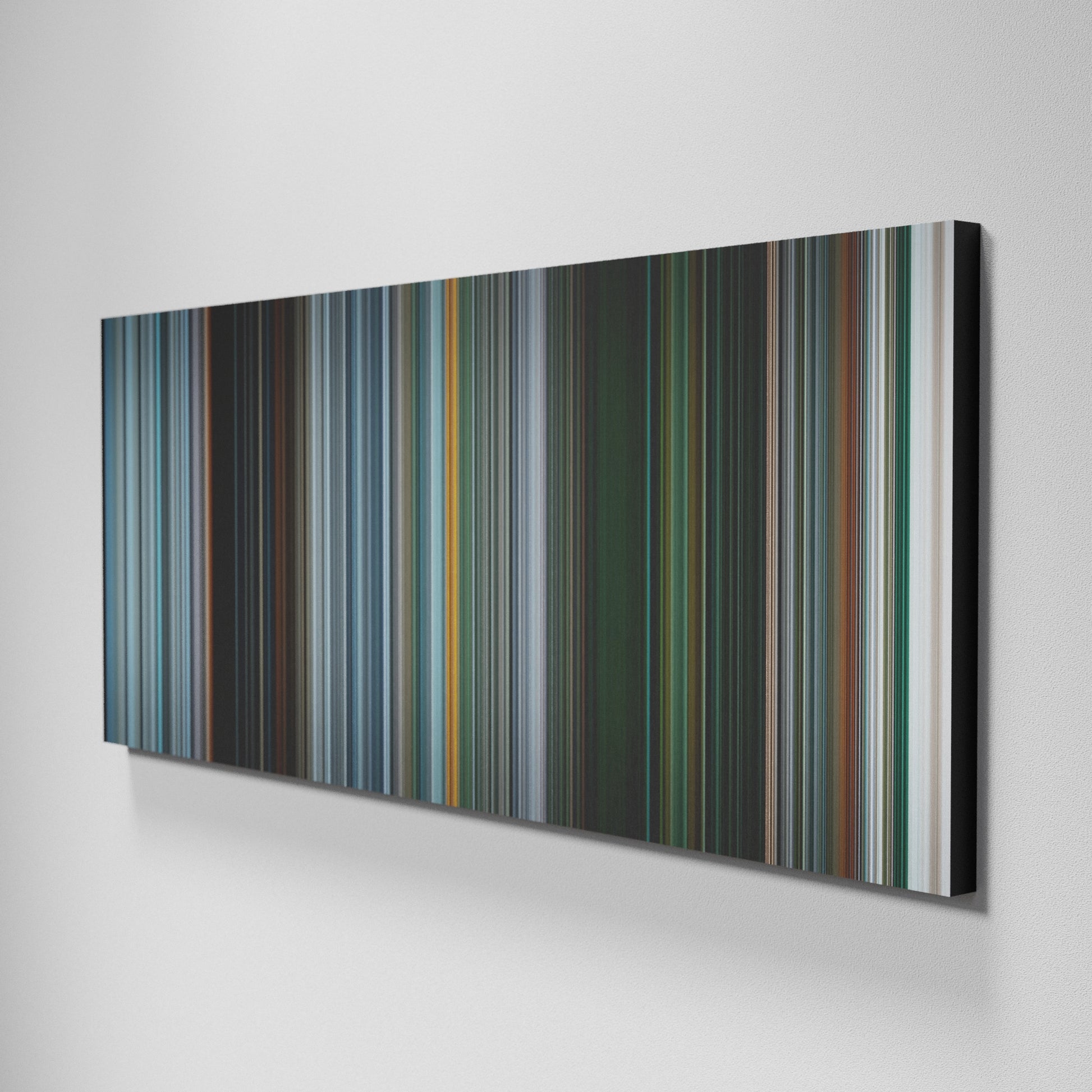 Side view of Basic of Gravity Frome on the wall