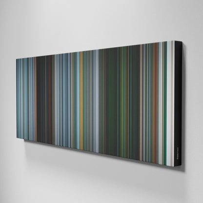 Side view of Buff's of Gravity Frome on the wall