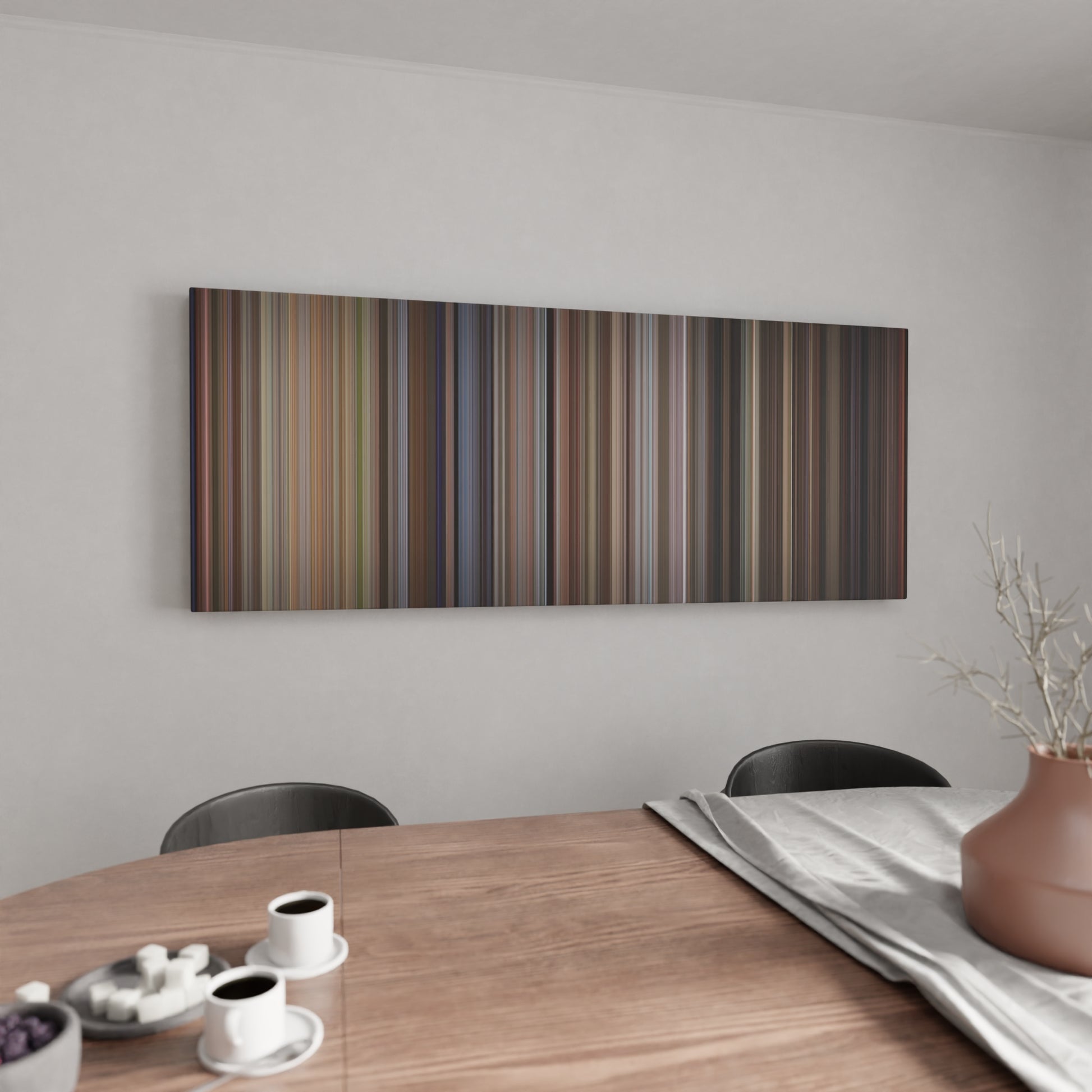 Kitchen with Village of the Damned Frome on the wall