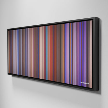 Side view of Framed Buff's of Miss Congeniality Frome on the wall