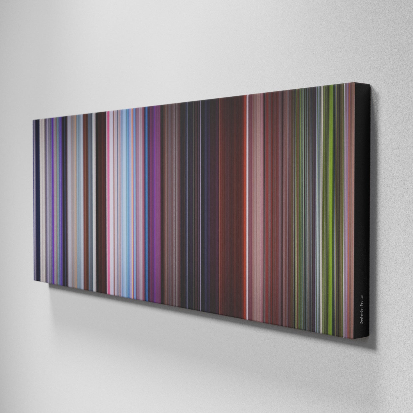 Side view of Buff's of Zoolander Frome on the wall