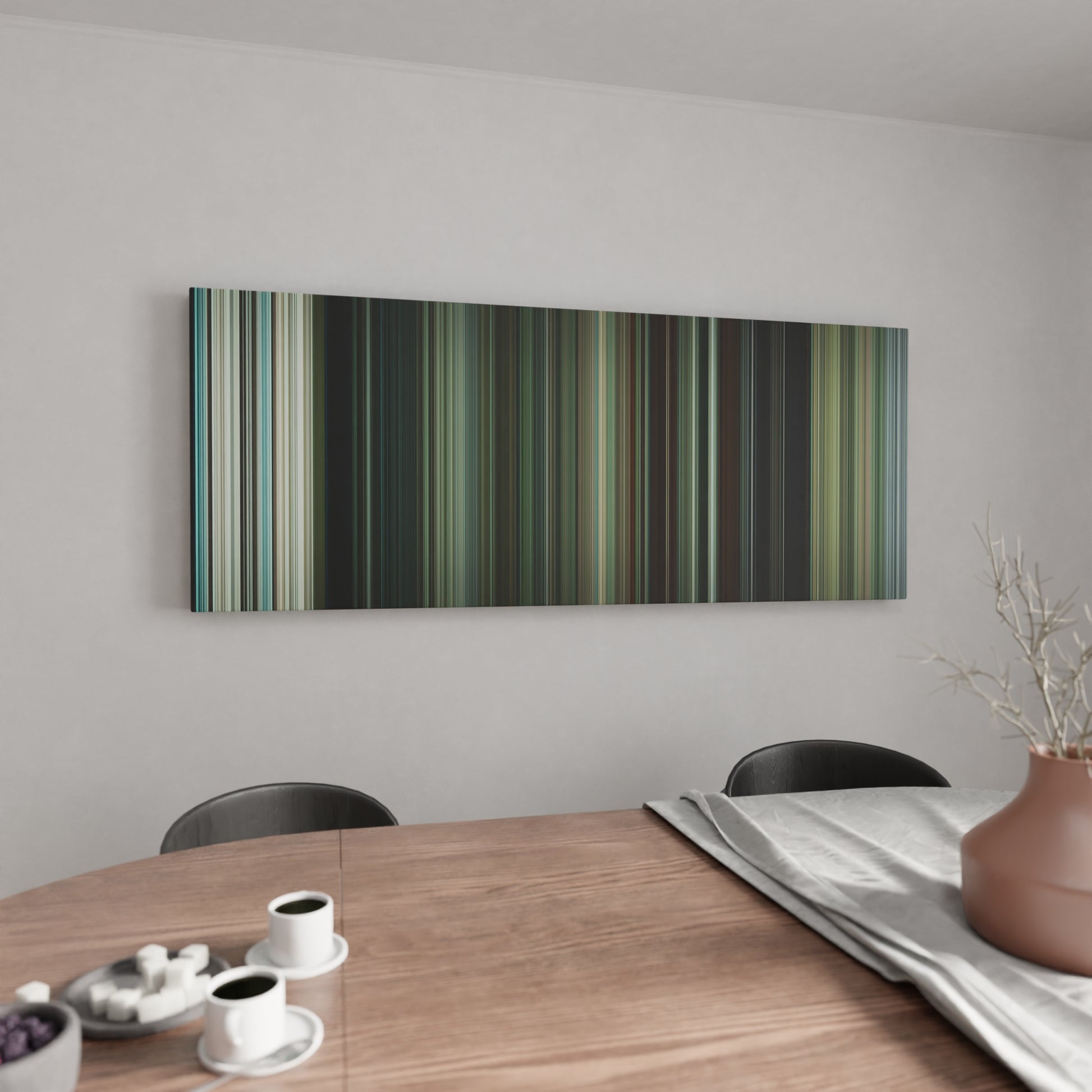 Kitchen with Swiss Army Man Frome on the wall