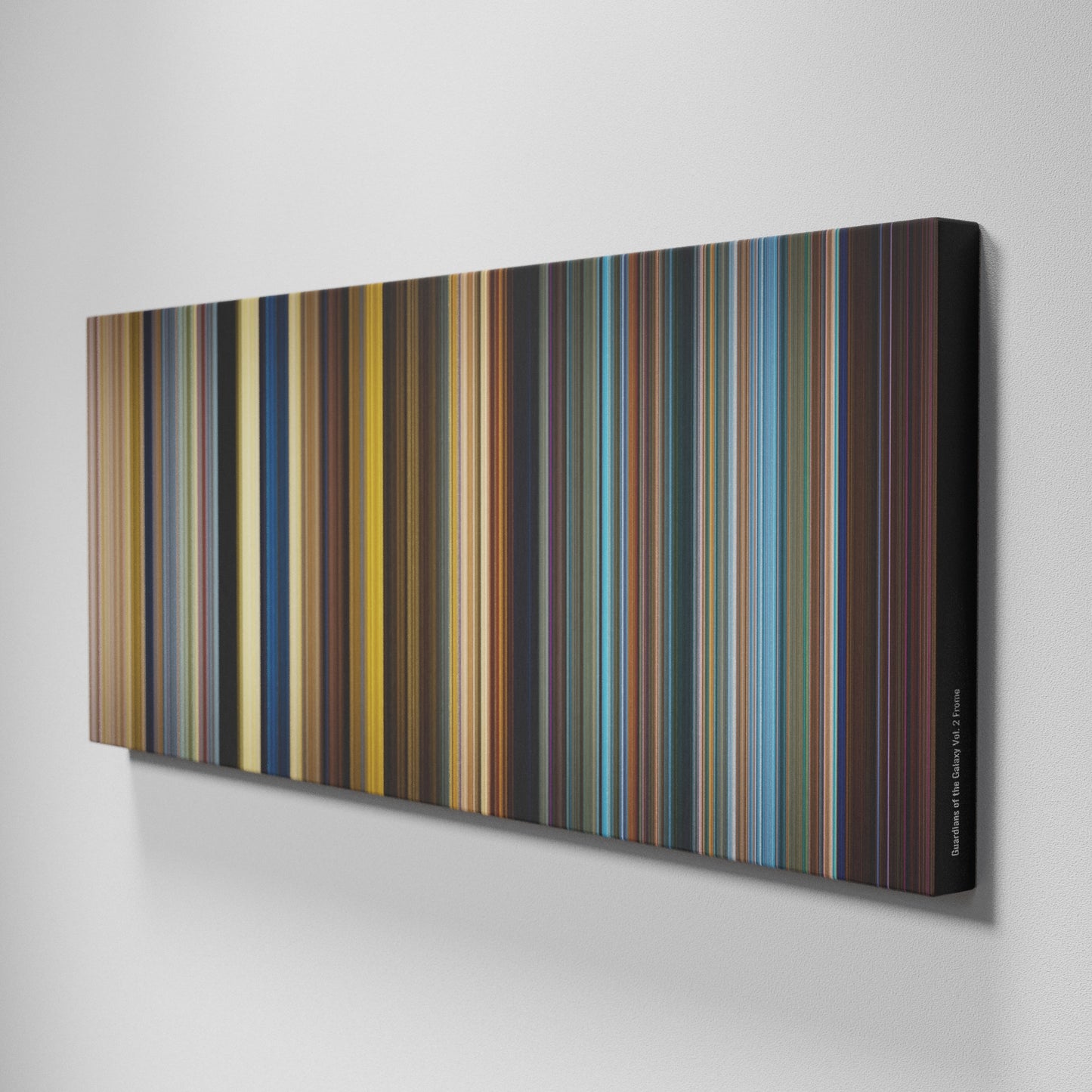 Side view of Buff's of Guardians of the Galaxy Vol. 2 Frome on the wall