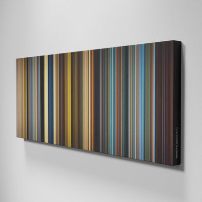 Side view of Buff's of Guardians of the Galaxy Vol. 2 Frome on the wall