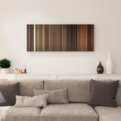 Living room interior with Robin Hood: Men in Tights Frome on the wall