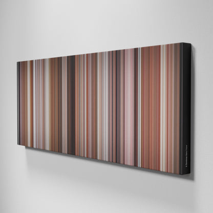 Side view of Buff's of A Christmas Story Frome on the wall