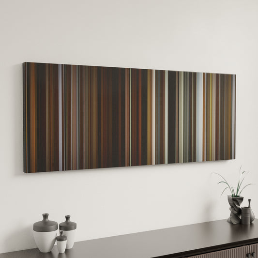 Minimal interior design with Brooklyn Frome on the wall