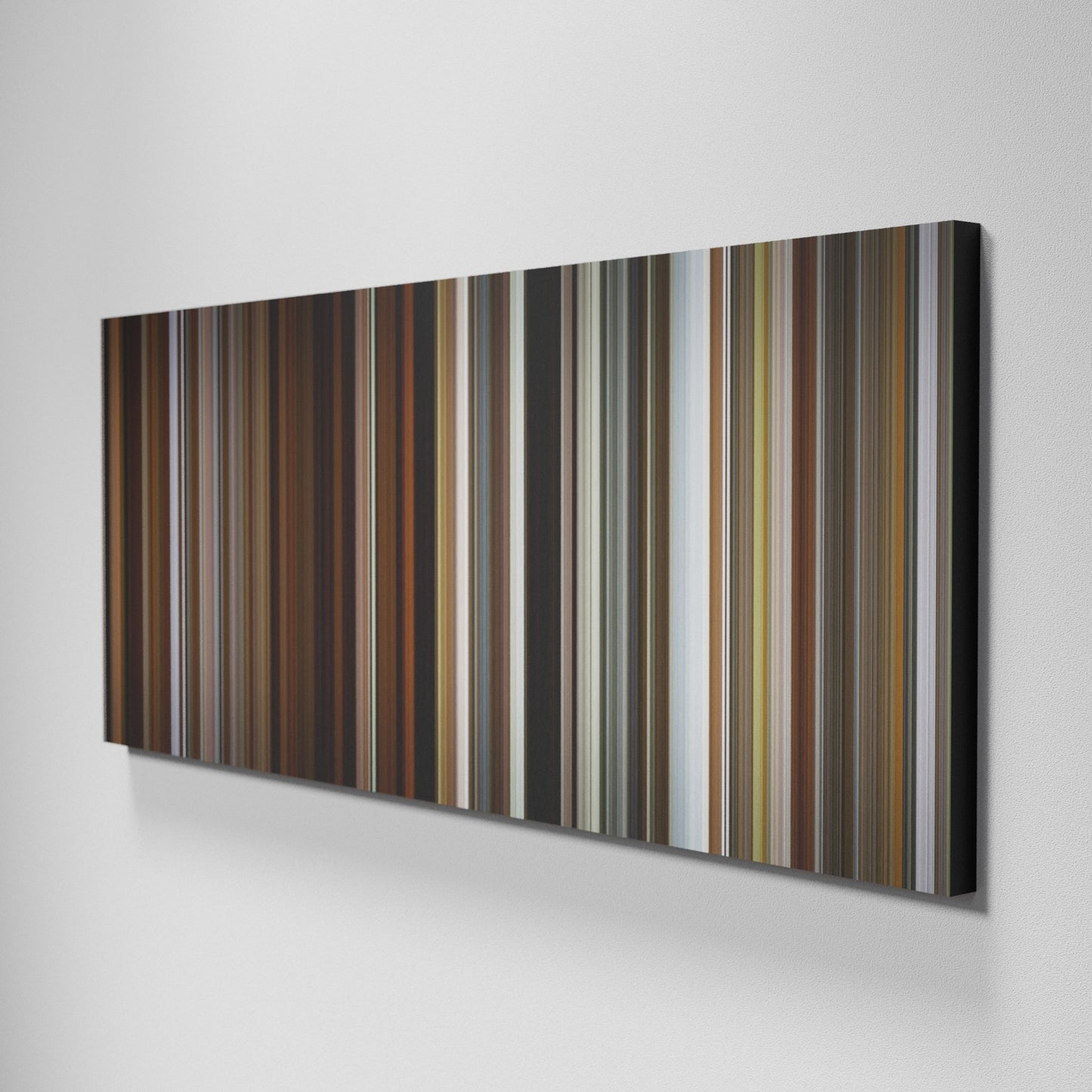 Side view of Basic of Brooklyn Frome on the wall