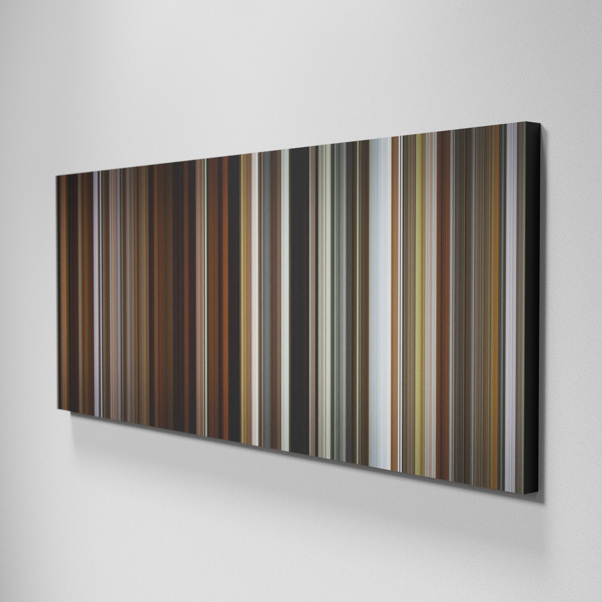 Side view of Basic of Brooklyn Frome on the wall