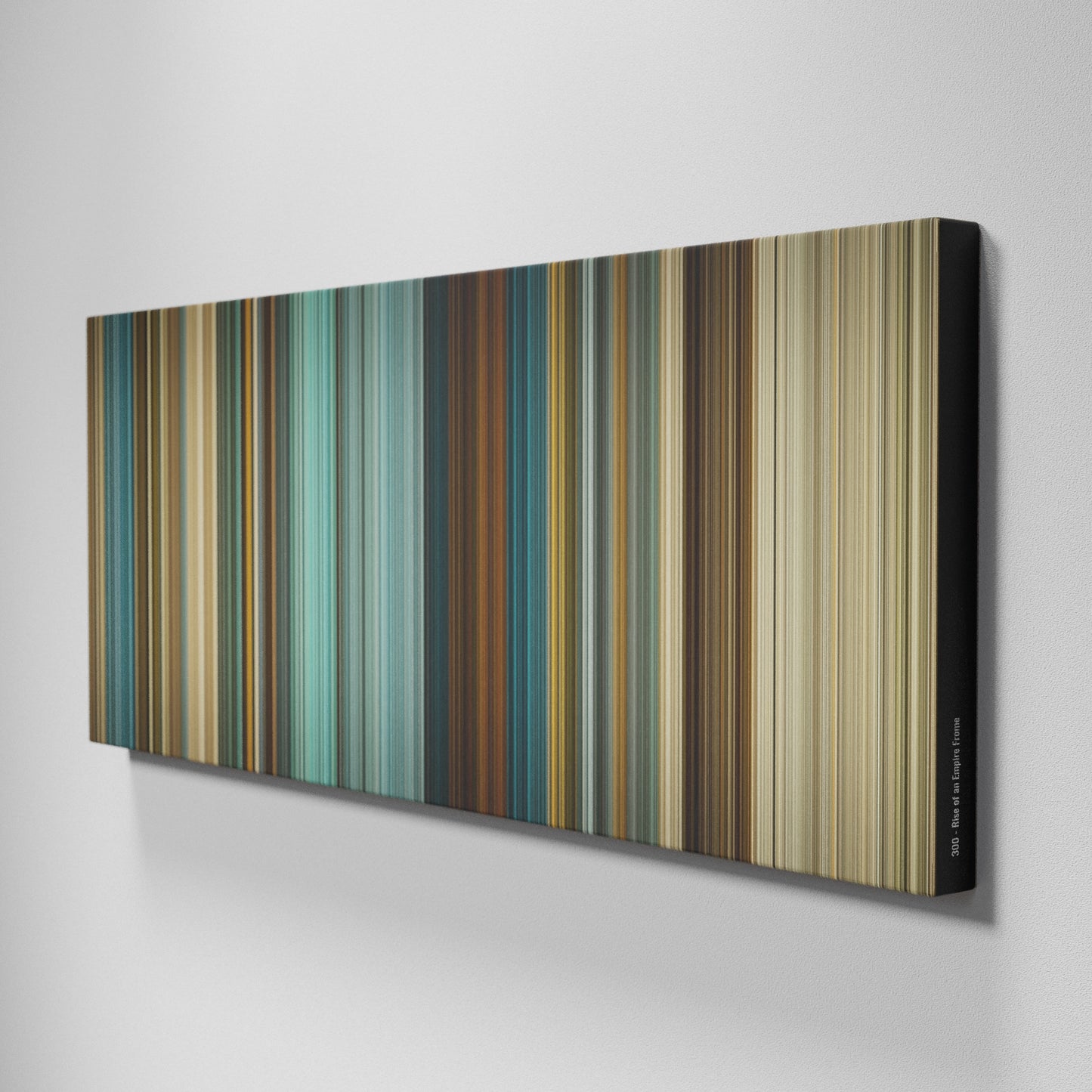 Side view of Buff's of 300: Rise of an Empire Frome on the wall