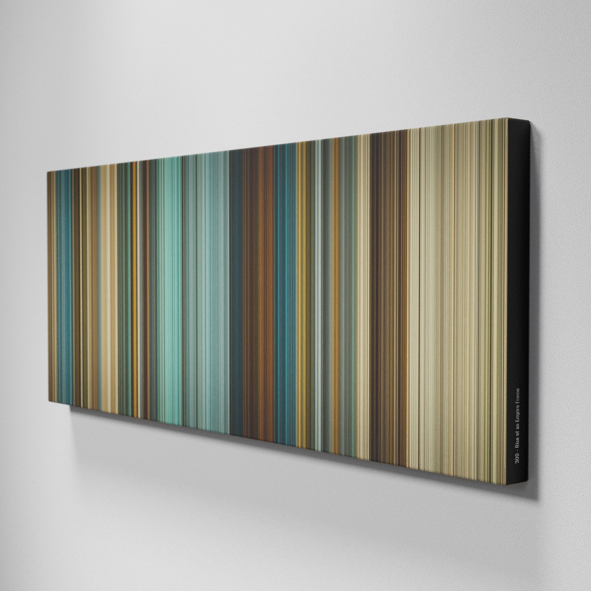 Side view of Buff's of 300: Rise of an Empire Frome on the wall