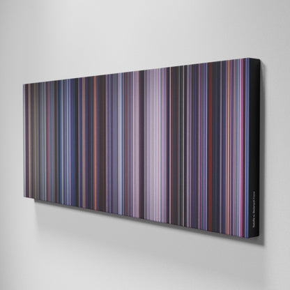 Side view of Buff's of Godzilla vs. Destoroyah Frome on the wall