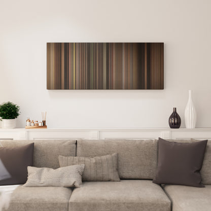 Living room interior with The Sting Frome on the wall