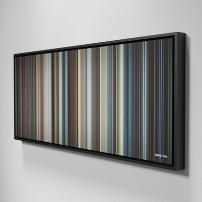 Side view of Framed Buff's of Iron Man 2 Frome on the wall