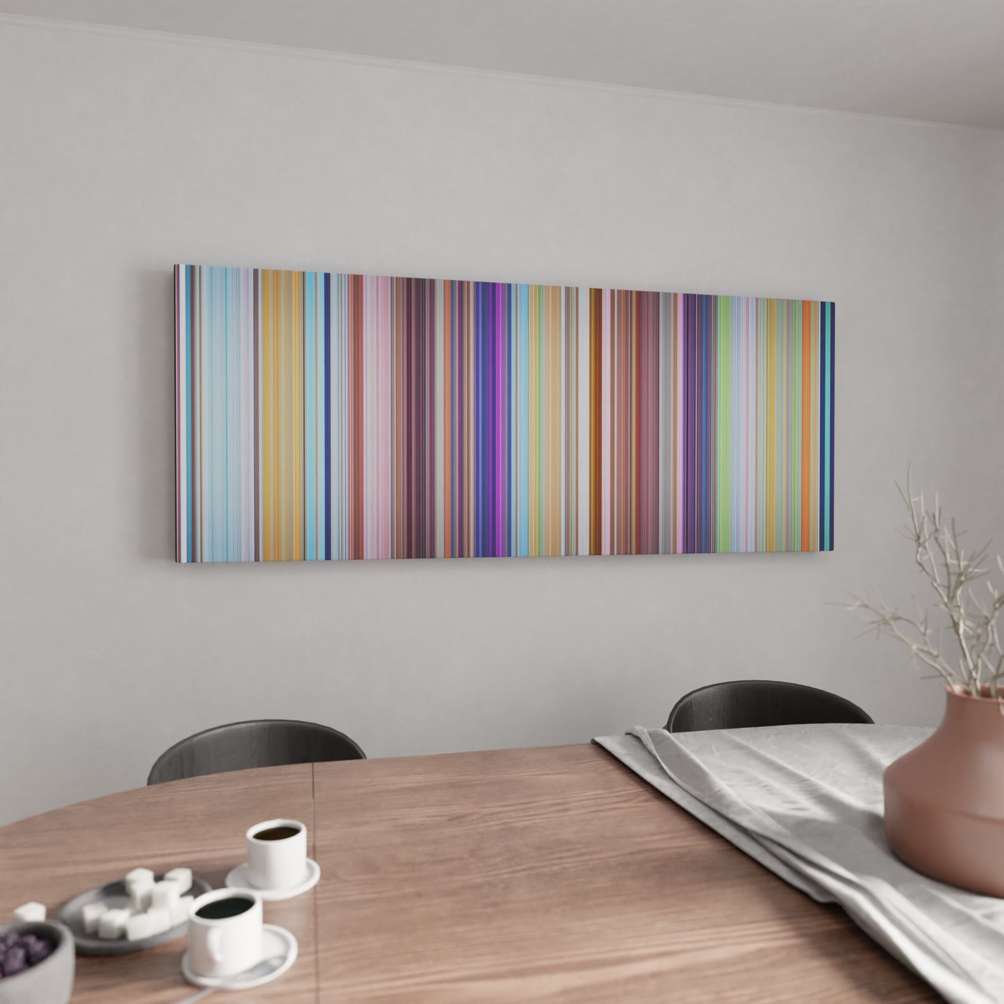 Kitchen with The Peanuts Movie Frome on the wall