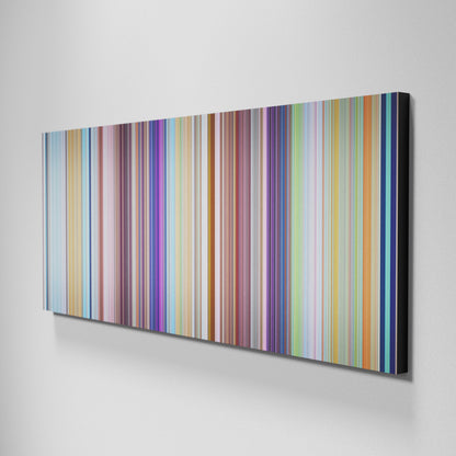 Side view of Basic of The Peanuts Movie Frome on the wall