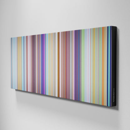 Side view of Buff's of The Peanuts Movie Frome on the wall