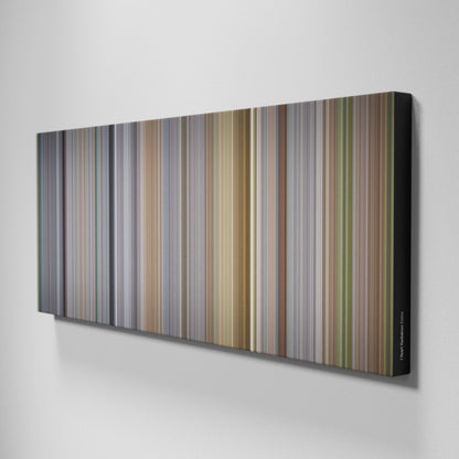 Side view of Buff's of I Heart Huckabees Frome on the wall