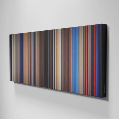 Side view of Buff's of Poltergeist Frome on the wall