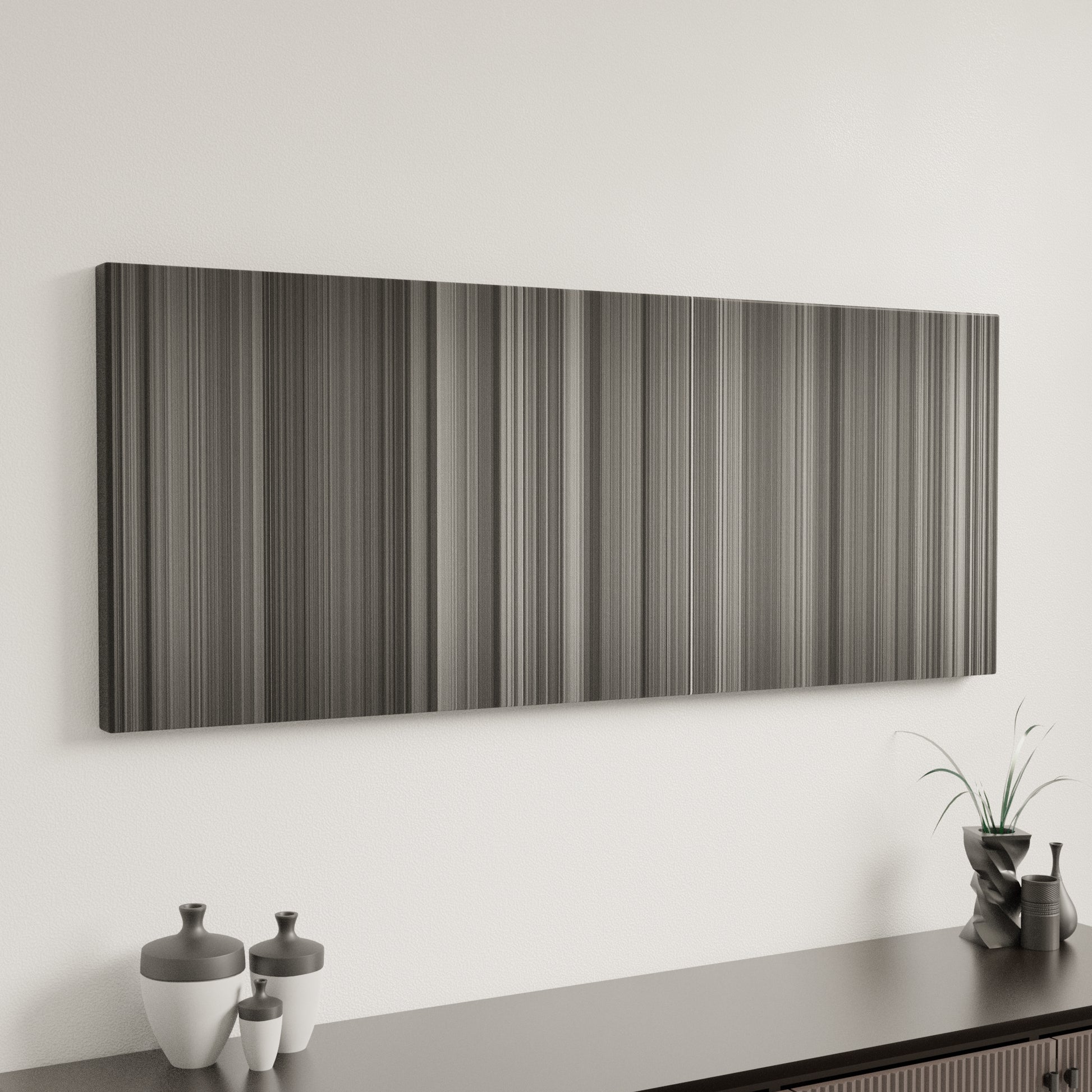 Minimal interior design with A Hard Day's Night Frome on the wall