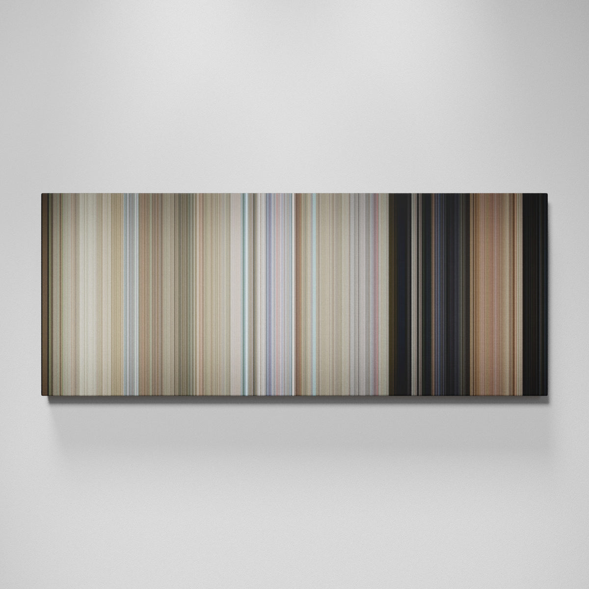 One Flew Over the Cuckoo's Nest movie canvas wall art - color palette print