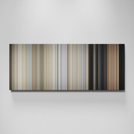 One Flew Over the Cuckoo's Nest movie canvas wall art - color palette print