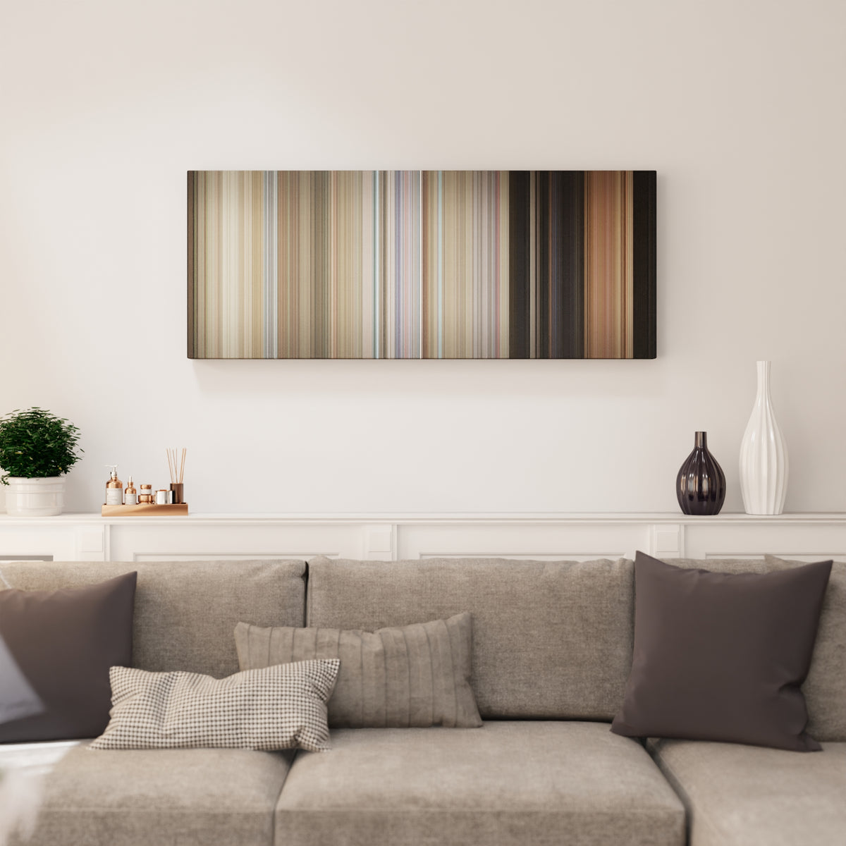 One Flew Over the Cuckoo's Nest canvas print in living room - film wall decor