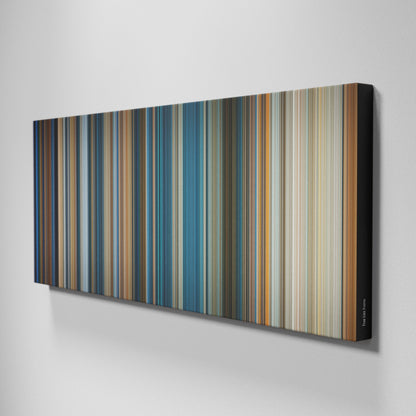 Side view of Buff's of True Lies Frome on the wall