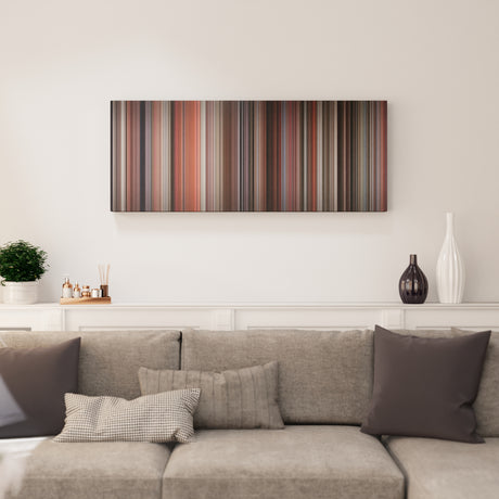 Beat Street canvas print in living room - film wall decor