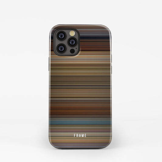 Front view of wanderlust Frome Tough phone case