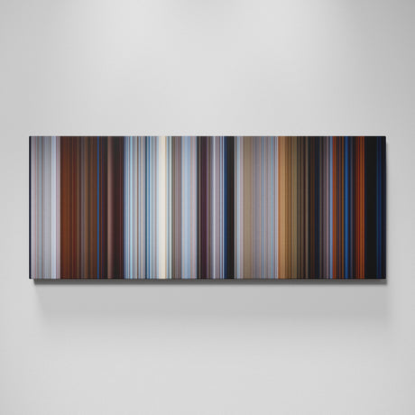 Always movie canvas wall art - color palette print
