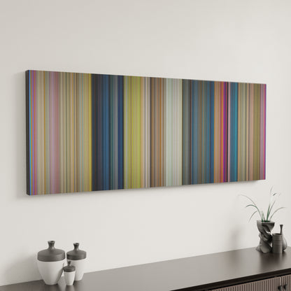 Minimal interior design with The Aristocats Frome on the wall