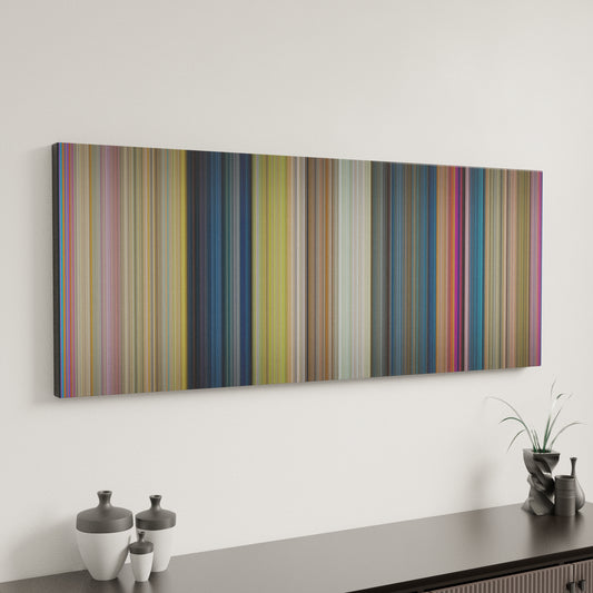 Minimal interior design with The Aristocats Frome on the wall