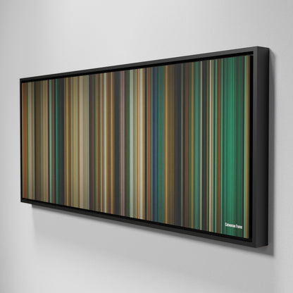 Side view of Framed Buff's of Catwoman Frome on the wall