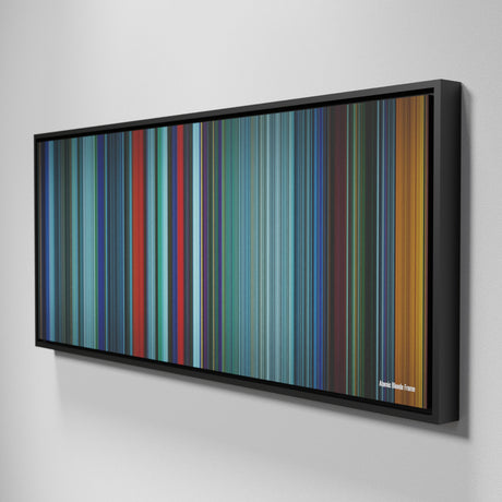 Atomic Blonde movie canvas art - framed wall print