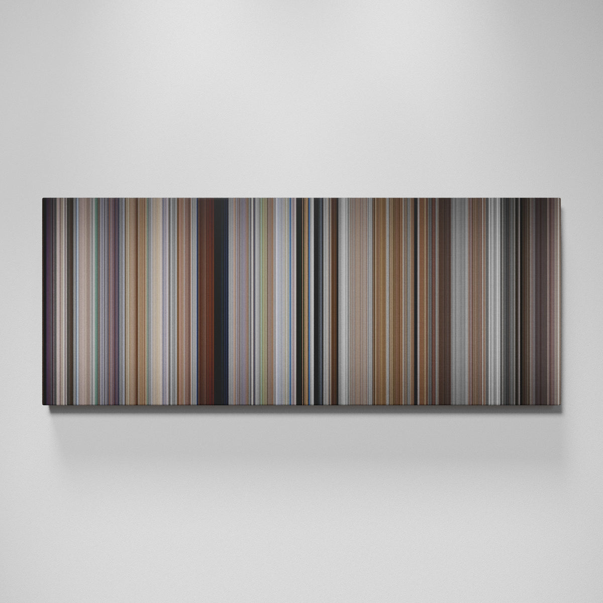 Memento movie canvas wall art - color palette print