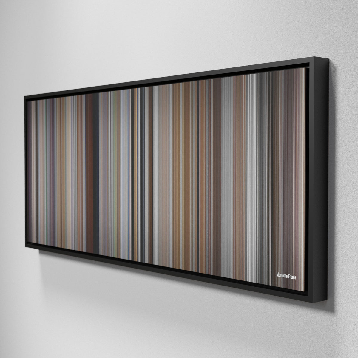 Memento movie canvas art - framed wall print