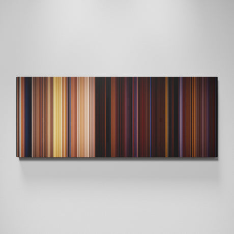 Buffy the Vampire Slayer: Once More, With Feeling movie canvas wall art - color palette print