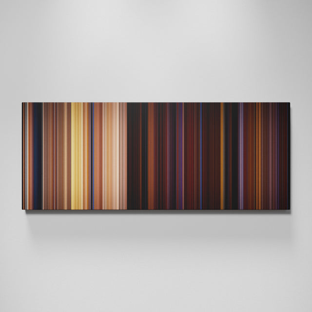 Buffy the Vampire Slayer: Once More, With Feeling movie canvas wall art - color palette print