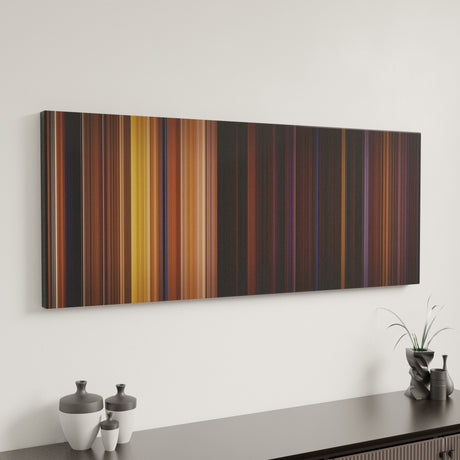 Buffy the Vampire Slayer: Once More, With Feeling canvas art in modern interior - movie color palette