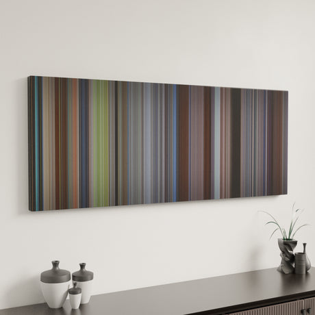 About a Boy canvas art in modern interior - movie color palette