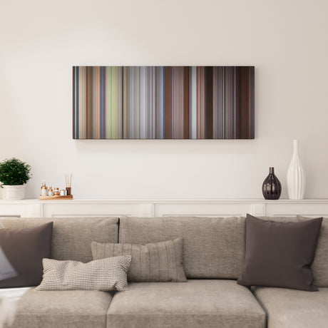 About a Boy canvas print in living room - film wall decor