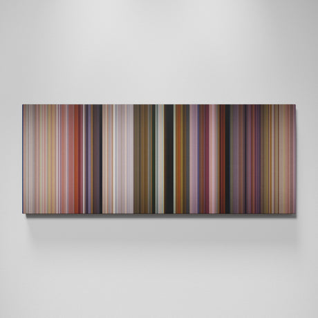 Beautiful Thing movie canvas wall art - color palette print