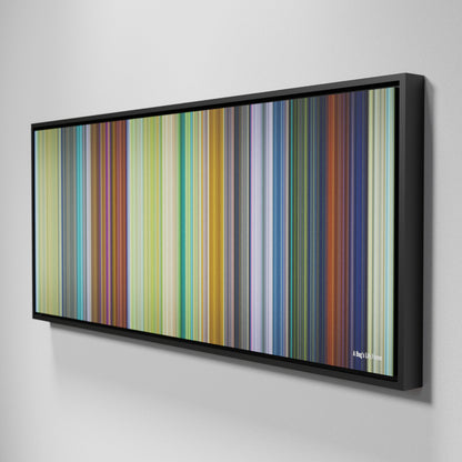 Side view of Framed Buff's of A Bug's Life Frome on the wall