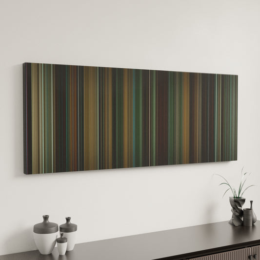 Minimal interior design with Colossal Frome on the wall