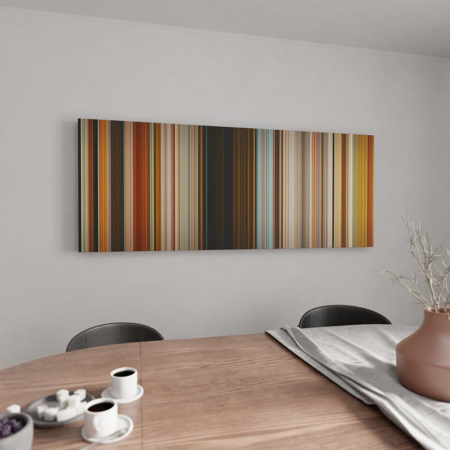 Kitchen with Revenge Frome on the wall