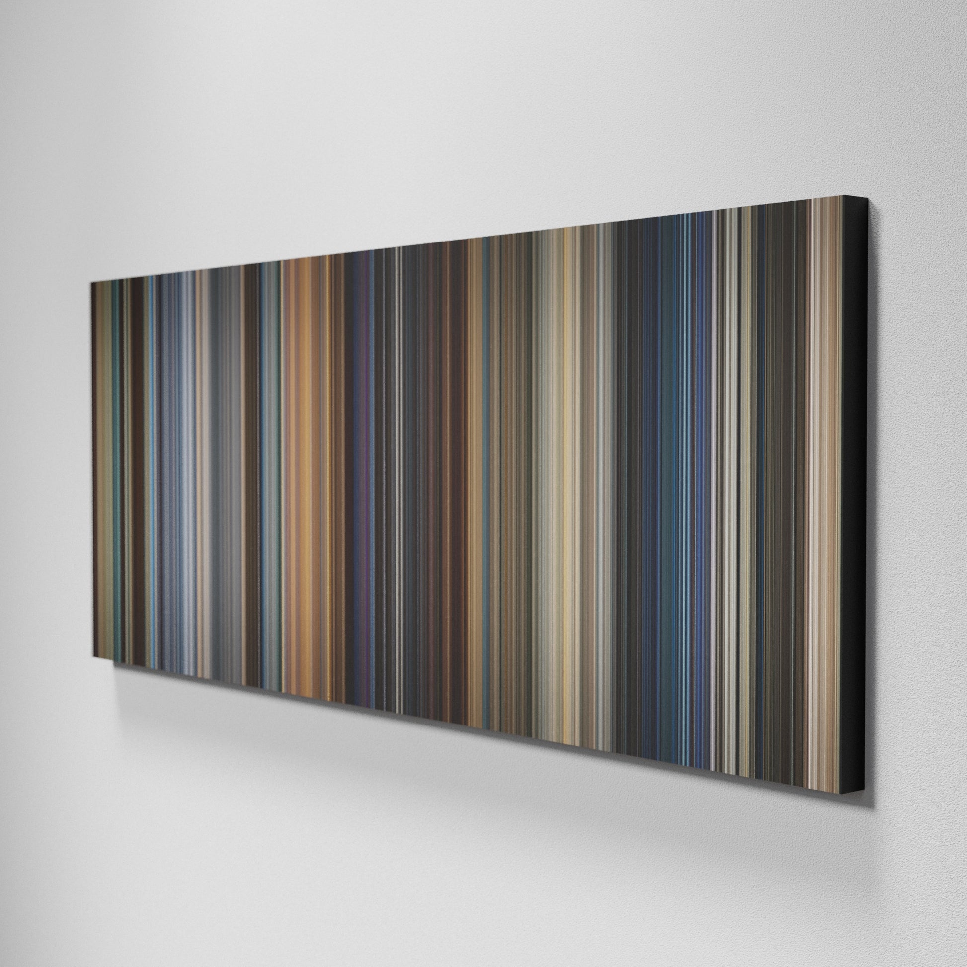 Side view of Basic of Now You See Me Frome on the wall