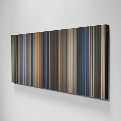 Side view of Basic of Now You See Me Frome on the wall