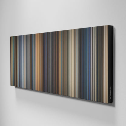 Side view of Buff's of Now You See Me Frome on the wall